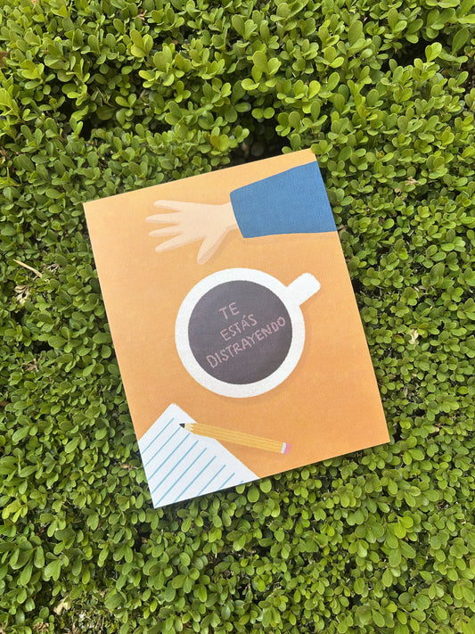 Te estás distrayendo