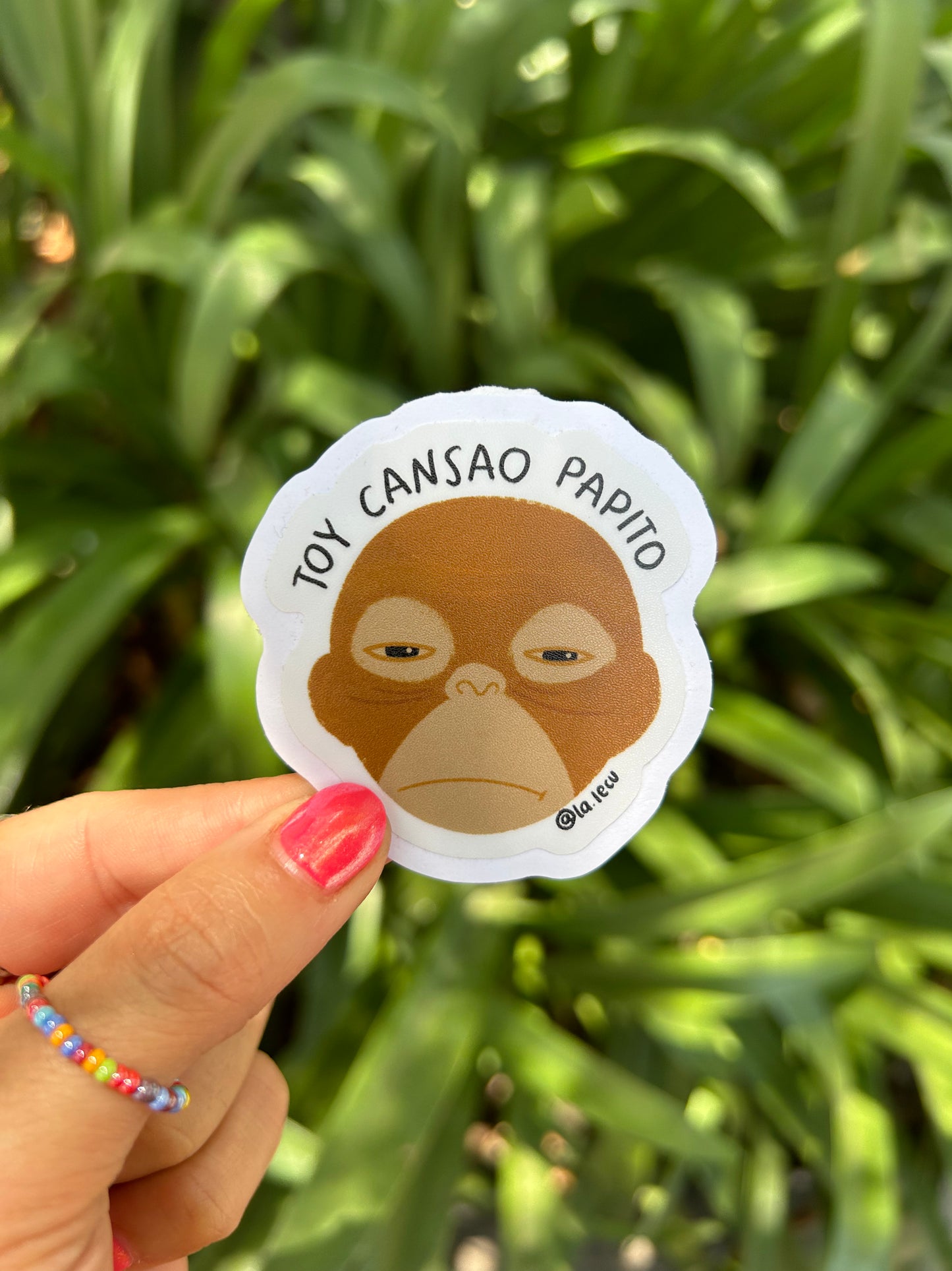 Sticker Toy cansao papito