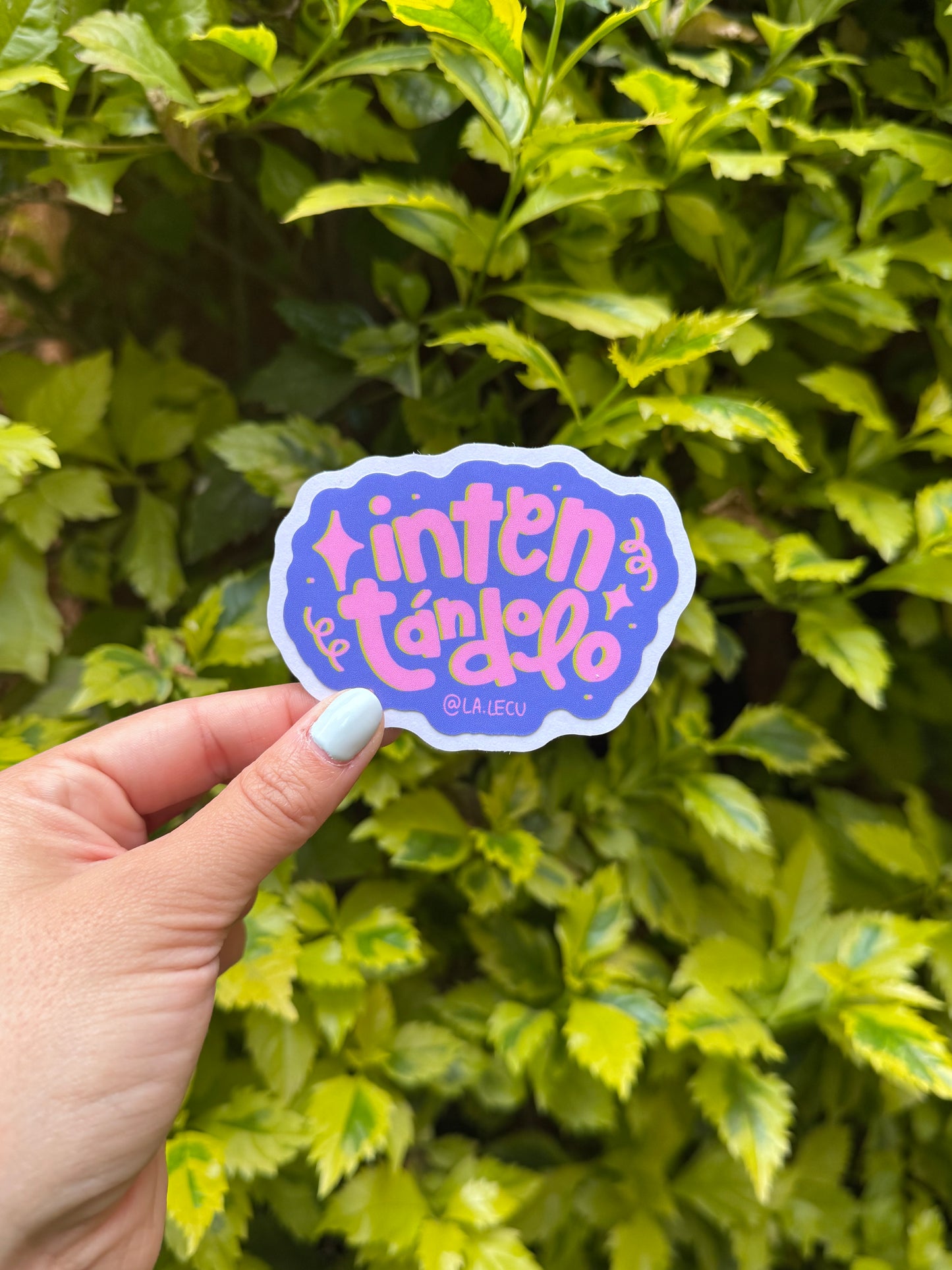 Sticker Intentándolo