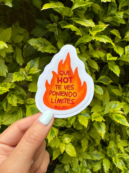 Sticker Que hot te ves
