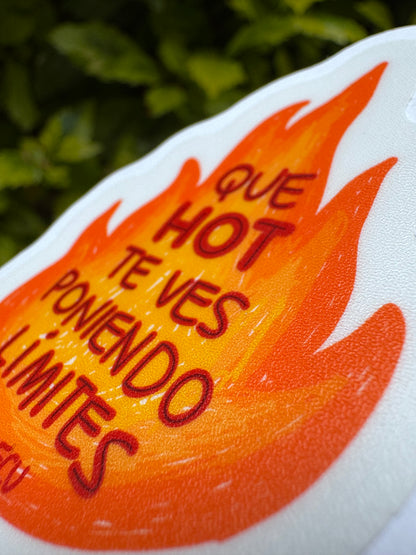 Sticker Que hot te ves