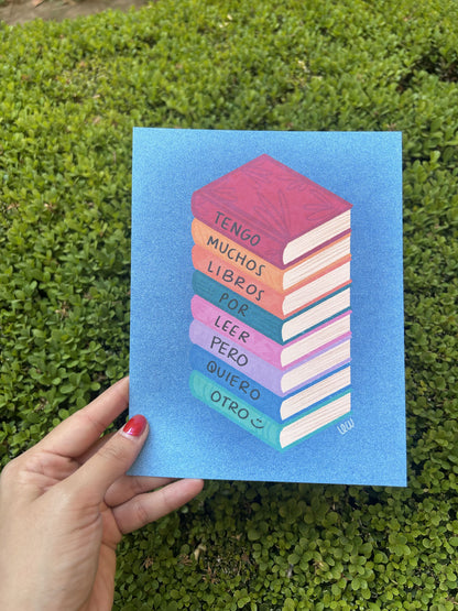 Tengo muchos libros por leer