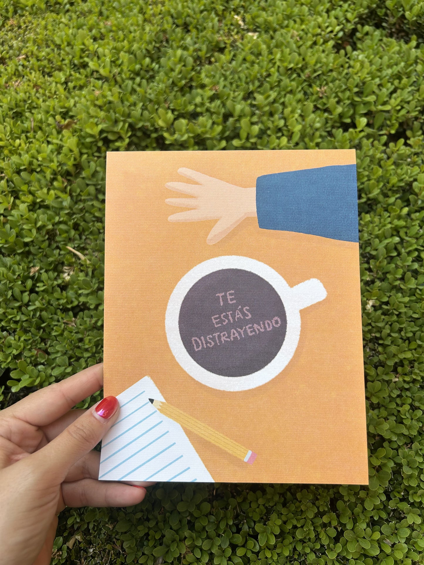 Te estás distrayendo