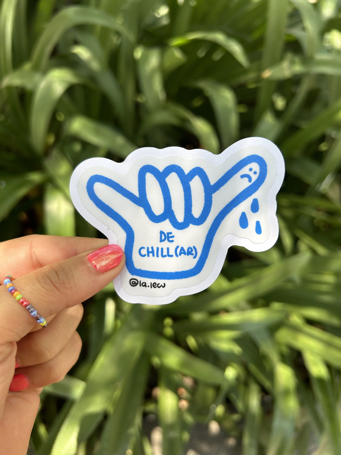 Sticker De chill(ar)